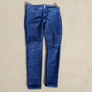 LOFT sz 29/8 modern skinny blue jeans